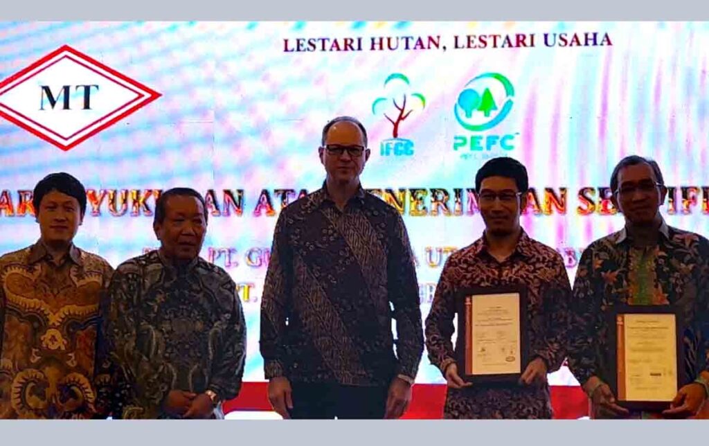 Mini Mujur Code Mujur Group Syukuran Sertifikasi PEFC/IFCC – Mujur Timber